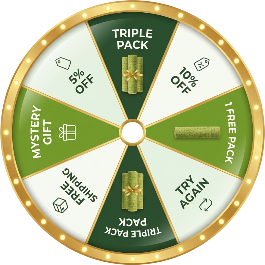 Anniversary prize wheel